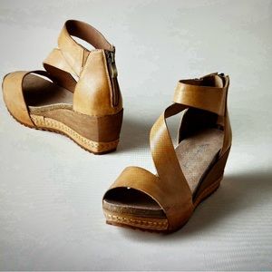 Sundance Antelope Davi Wedge Sandals